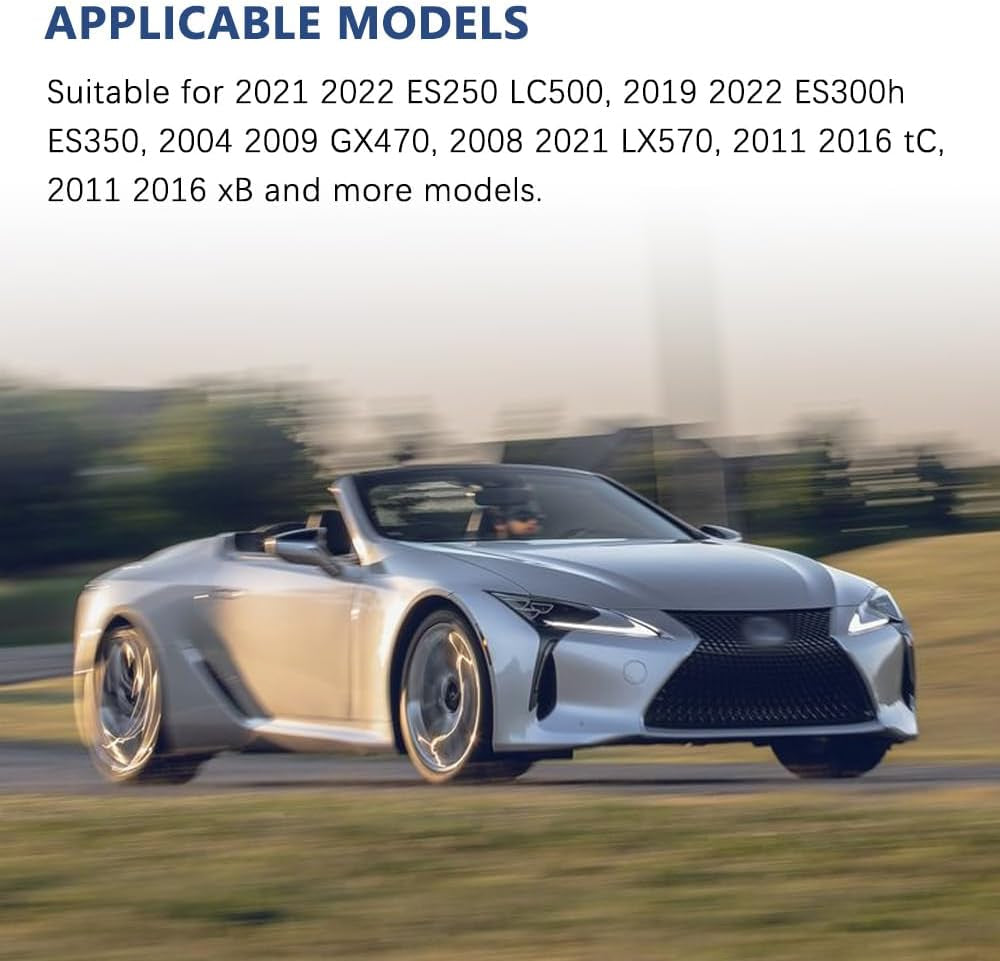 Fuel Door Spring Clip, Gas Tank Door Cover Spring Compatble with Toyota 2019-2022 Avalon Camry RAV4, 2004-2009 4Runner Replace 77360-35040