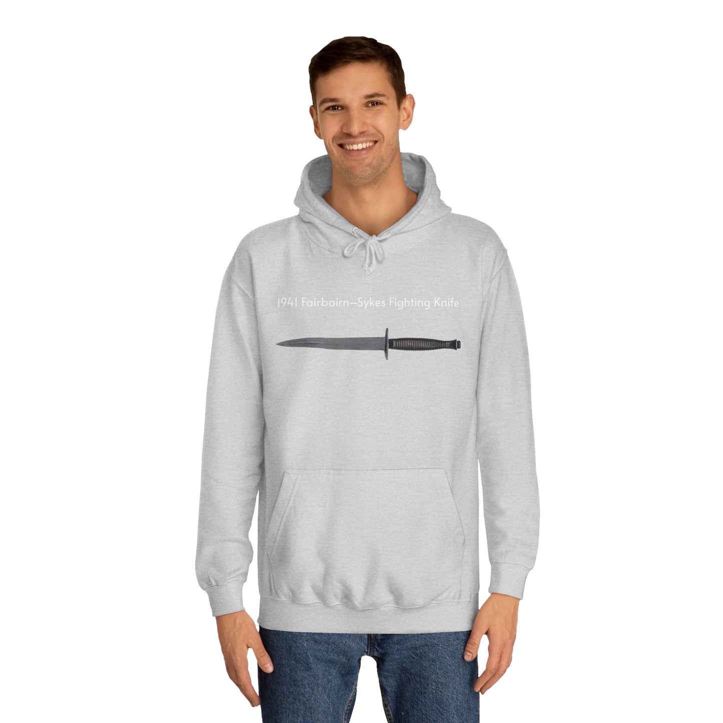 1941 Fairbairn Sykes fighting knife Unisex Hoodie