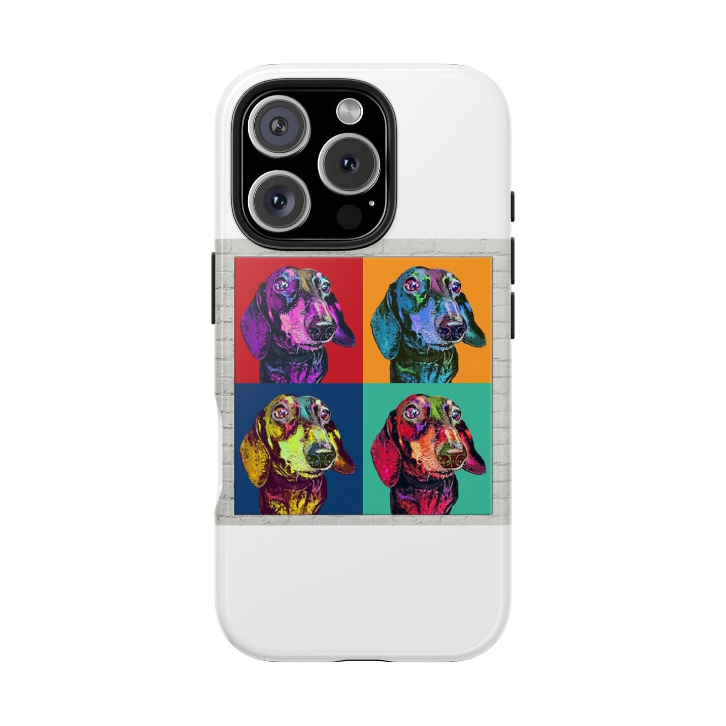 Andy Warhol Custom POP ART Pet Dog Tough Phone Cases