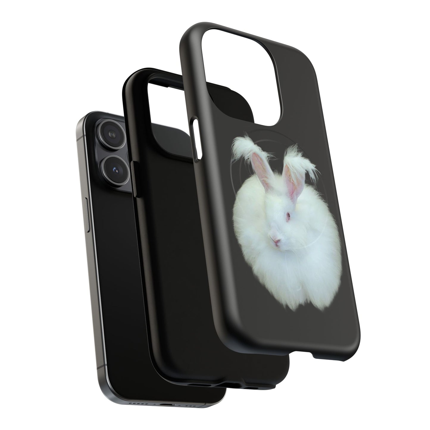 Angora Rabbit Tough Magnetic iPhone Cases