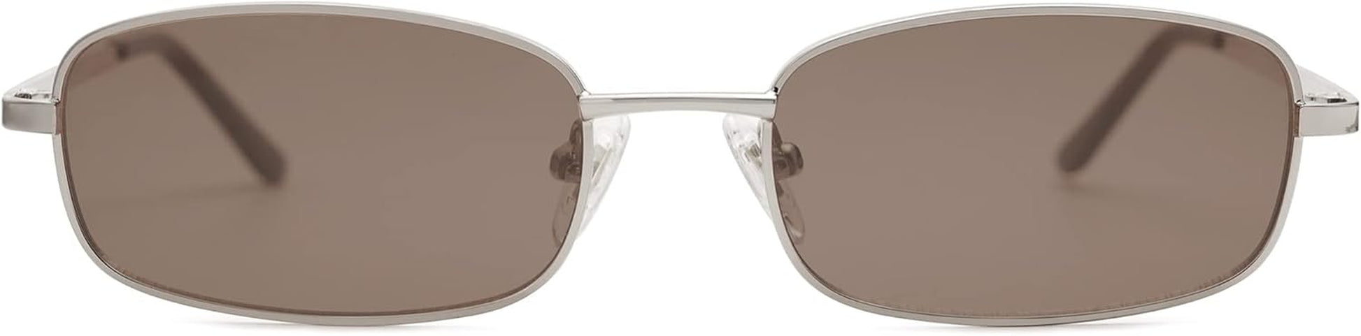 Small Y2K Narrow Rectangle Sunglasses Womens Mens Retro 80S 90S Skinny Sunnies SJ1187