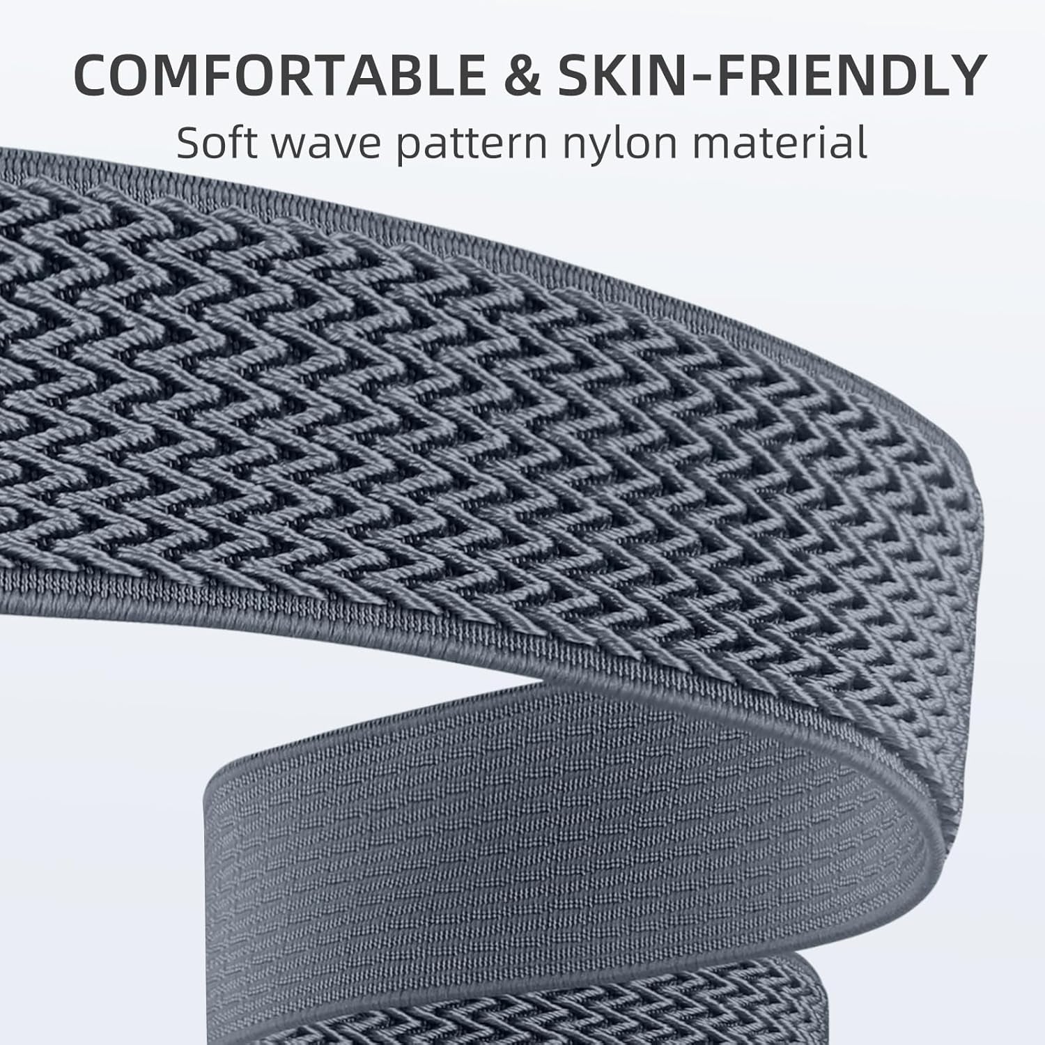 Braided Solo Loop Compatible with Apple Watch Bands for Men 49Mm 46Mm 45Mm 44Mm 42Mm 38Mm 40Mm 41Mm, Soft Stretchy Nylon Sport Wristbands for Iwatch Ultra Series 10/9/8/7/6/5/4/3/2/1 SE