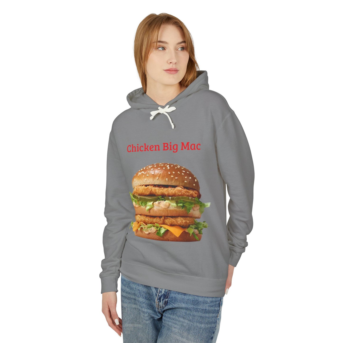 Chicken Big Mac Unisex Hooded Hoodie Sweatshirt