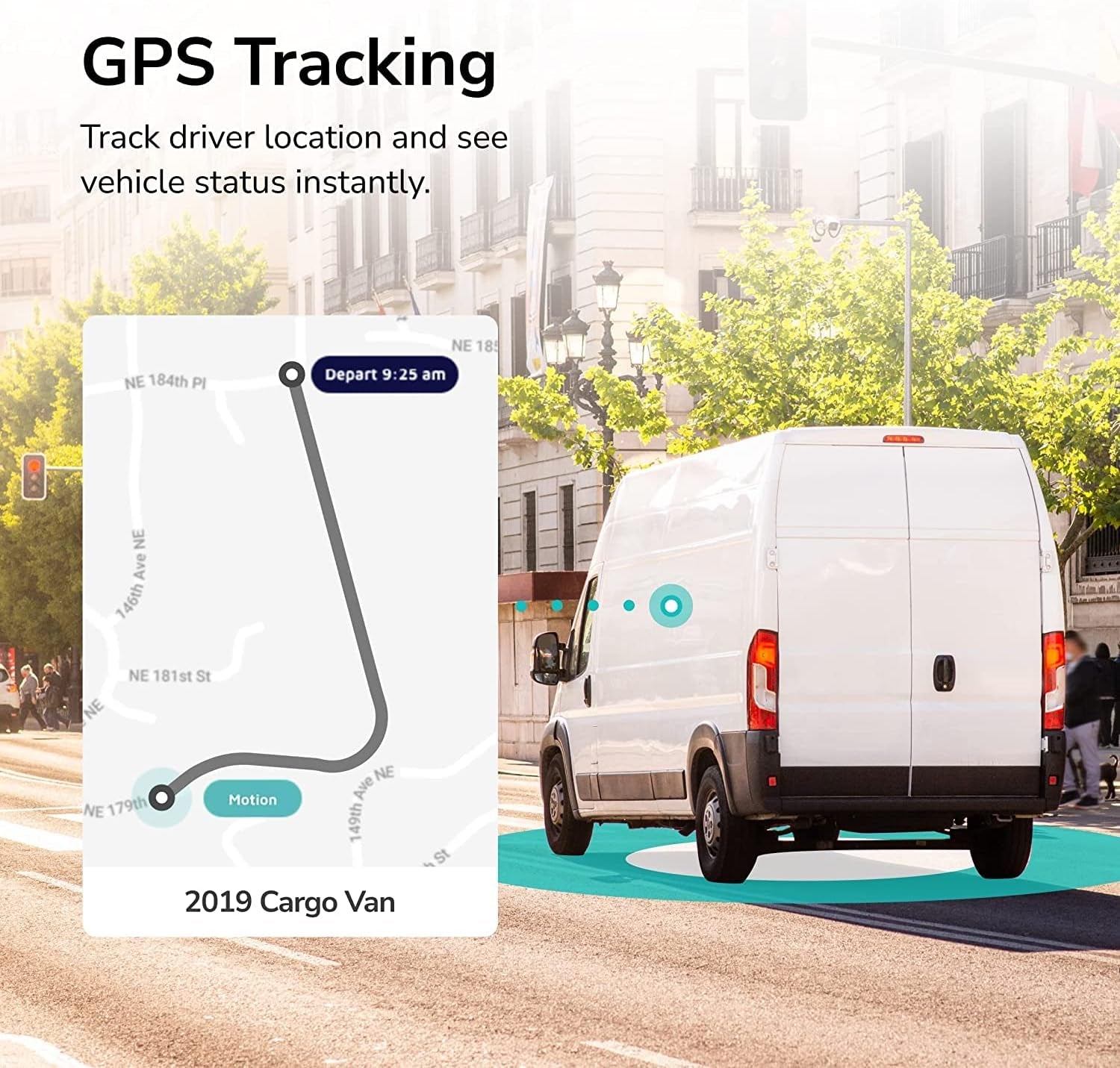 Business Fleet, GPS Tracker for Vehicles, 4G LTE & 5G, Real-Time GPS Tracking, 14-Day Free Trial, Simple Activation, Simple Plug-In Car GPS Tracker (Pack of 4) TRUCK DRIVER