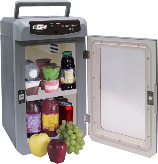 RP5653SF 12-Volt Snackmaster Cooler/Warmer, Medium, Gray TRUCK DRIVER