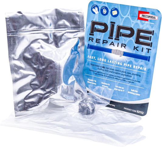 82112 Pipe Repair Kit , White