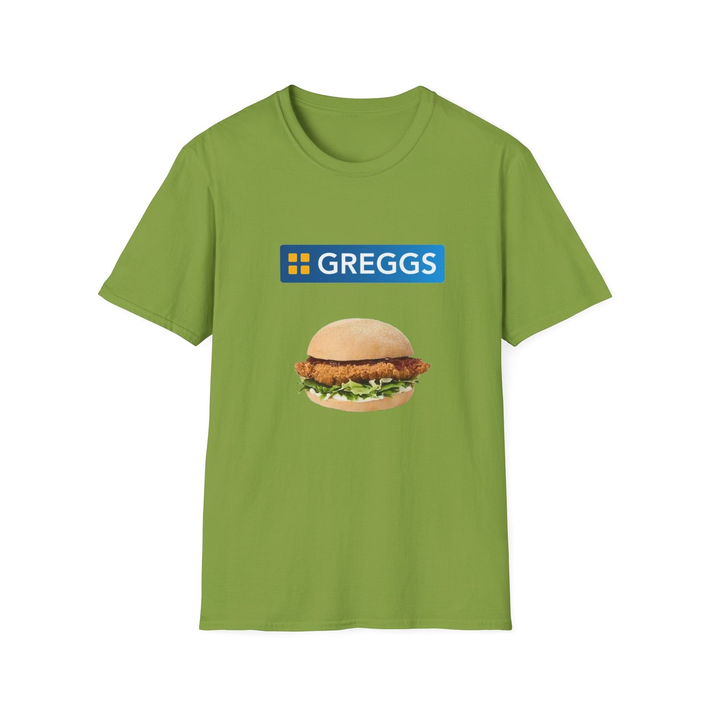 GREGGS Chicken Burger T-Shirt - Unisex Softstyle
