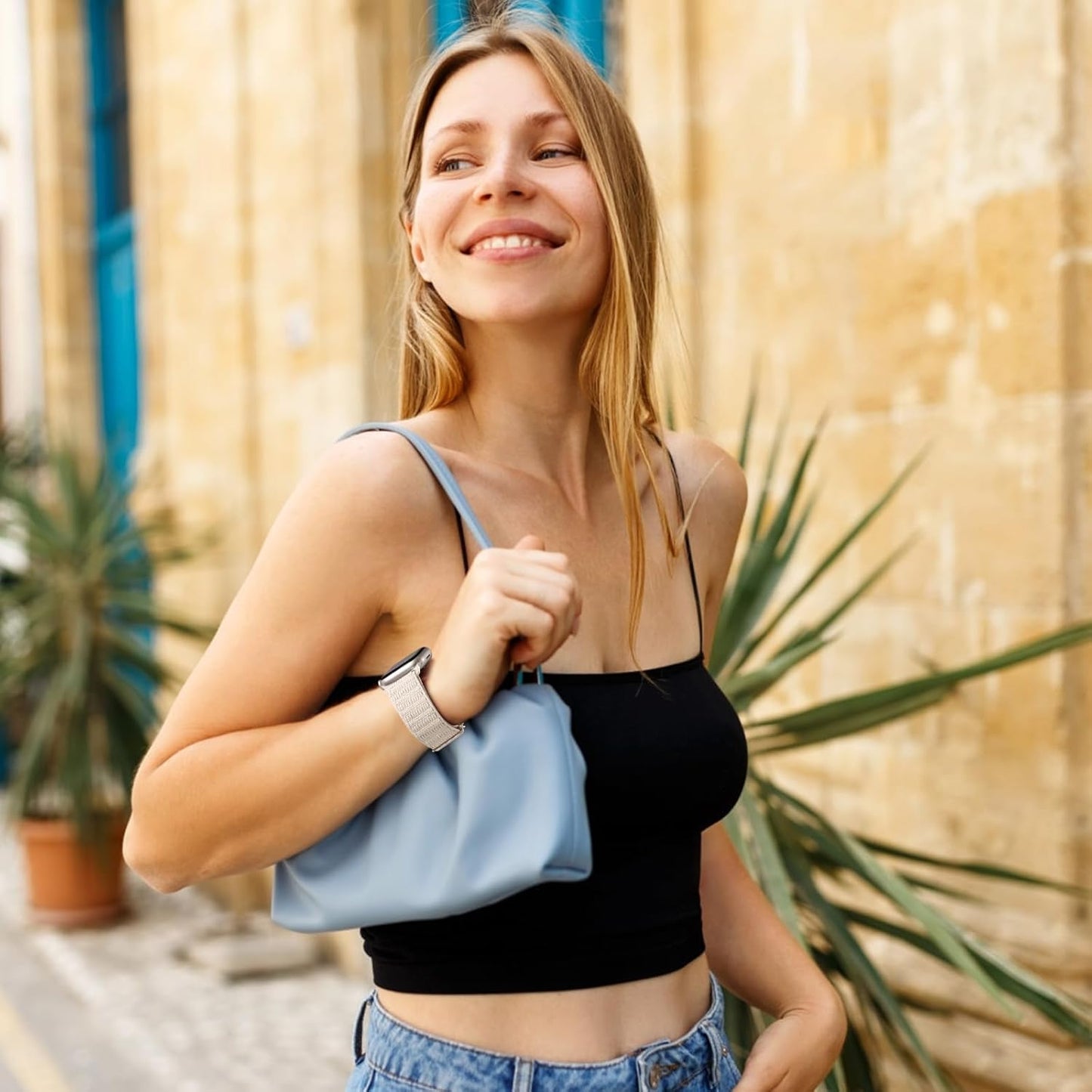Braided Solo Loop Compatible with Apple Watch Bands 40Mm 41Mm 38Mm 42Mm 44Mm 45Mm 49Mm for Women Men, Stretchy Soft Nylon Adjustable Sport Strap for Iwatch Bands Series 9 8 7 6 5 4 3 SE Ultra 2