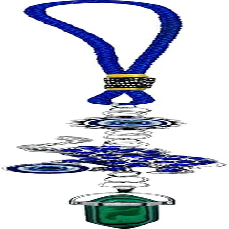 Elephant, Malachite Green Crystal, Mandala Hanging Pendant - Good Luck Car Ornaments for Rear View Mirror