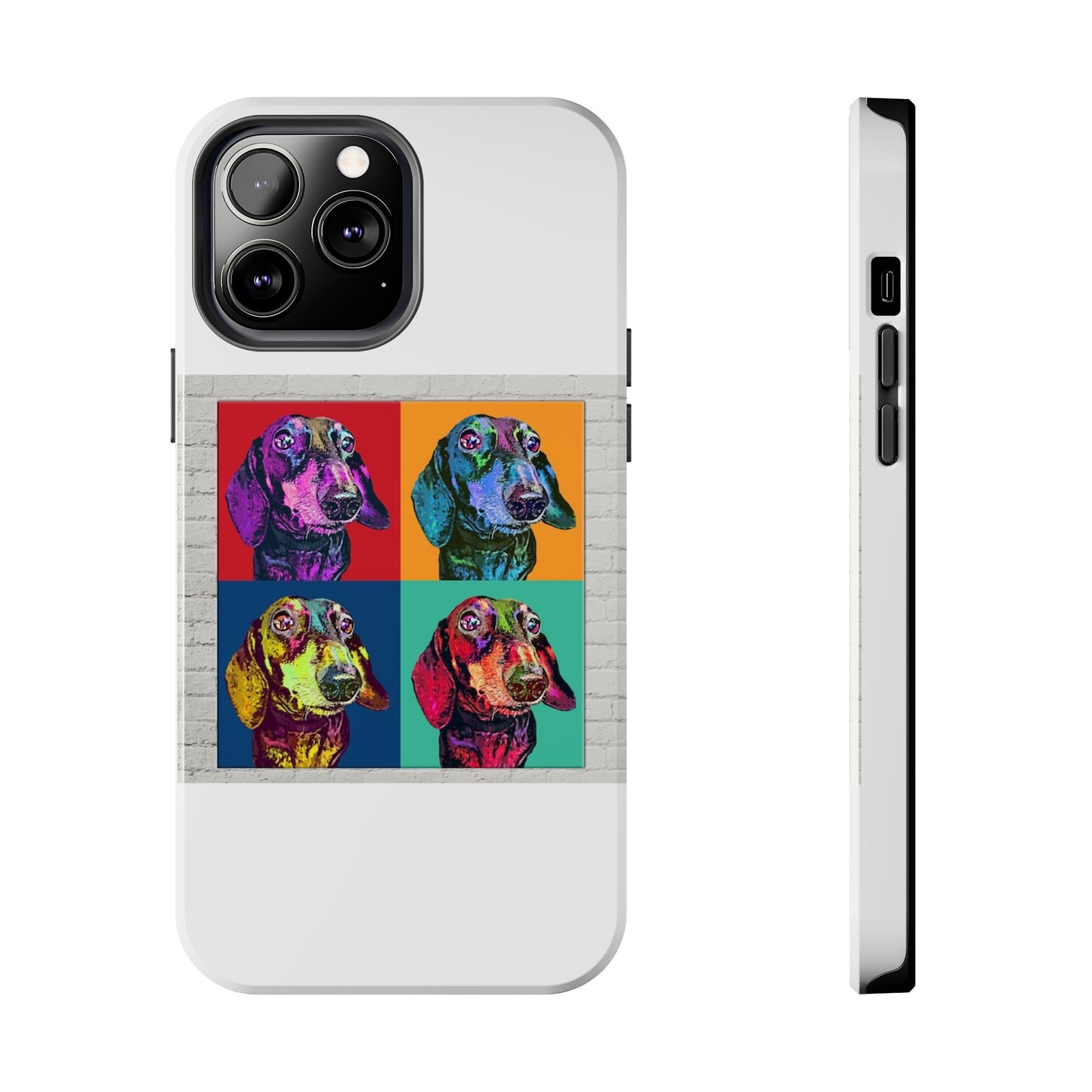 Andy Warhol Custom POP ART Pet Dog Tough Phone Cases
