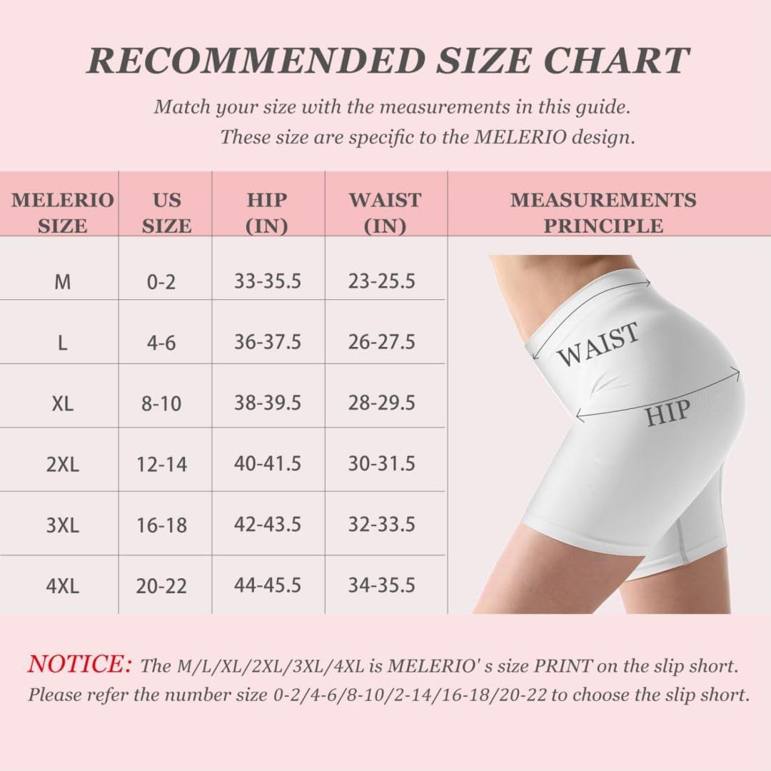 Women'S Slip Shorts, Comfortable Boyshorts Panties, Anti-Chafing Spandex Shorts for under Dress