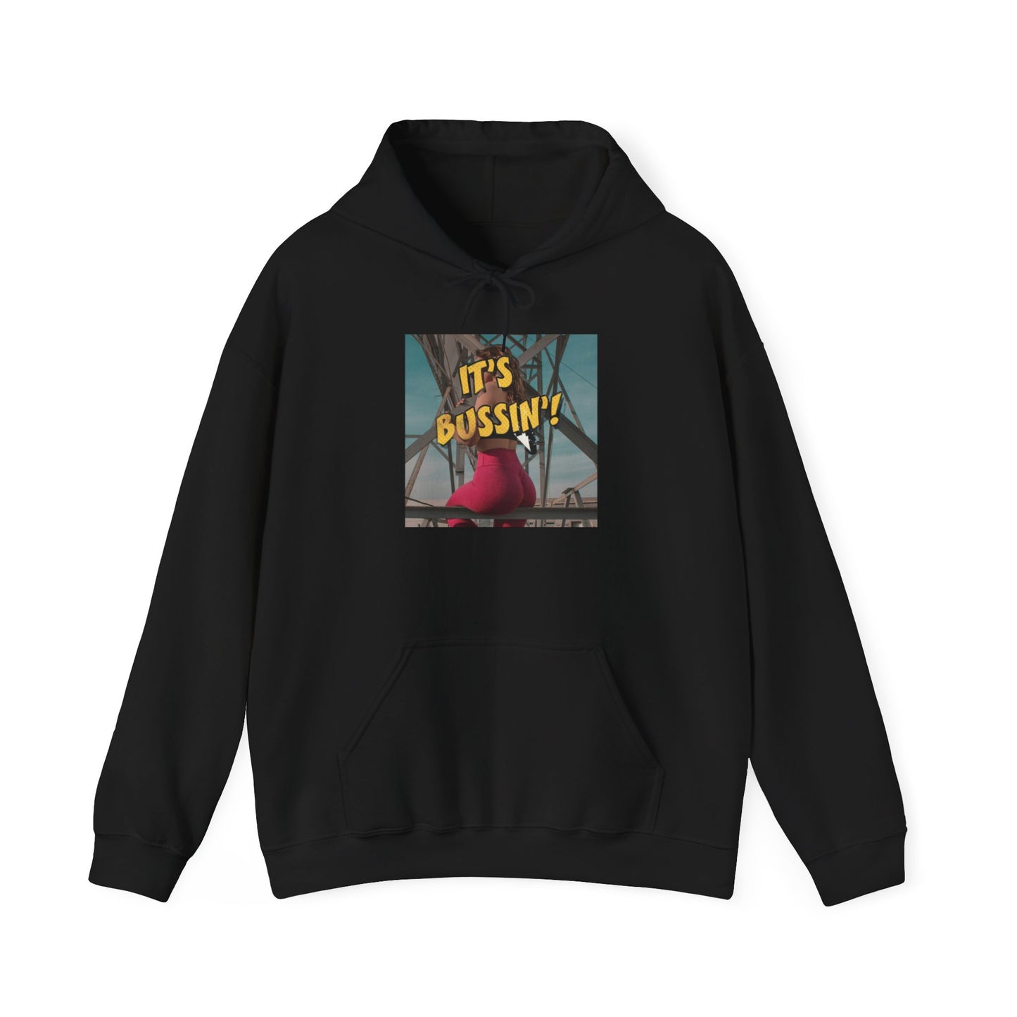 IT'S BUSSIN BOOTY Unisex Heavy Blend™ Hooded Sweatshirt