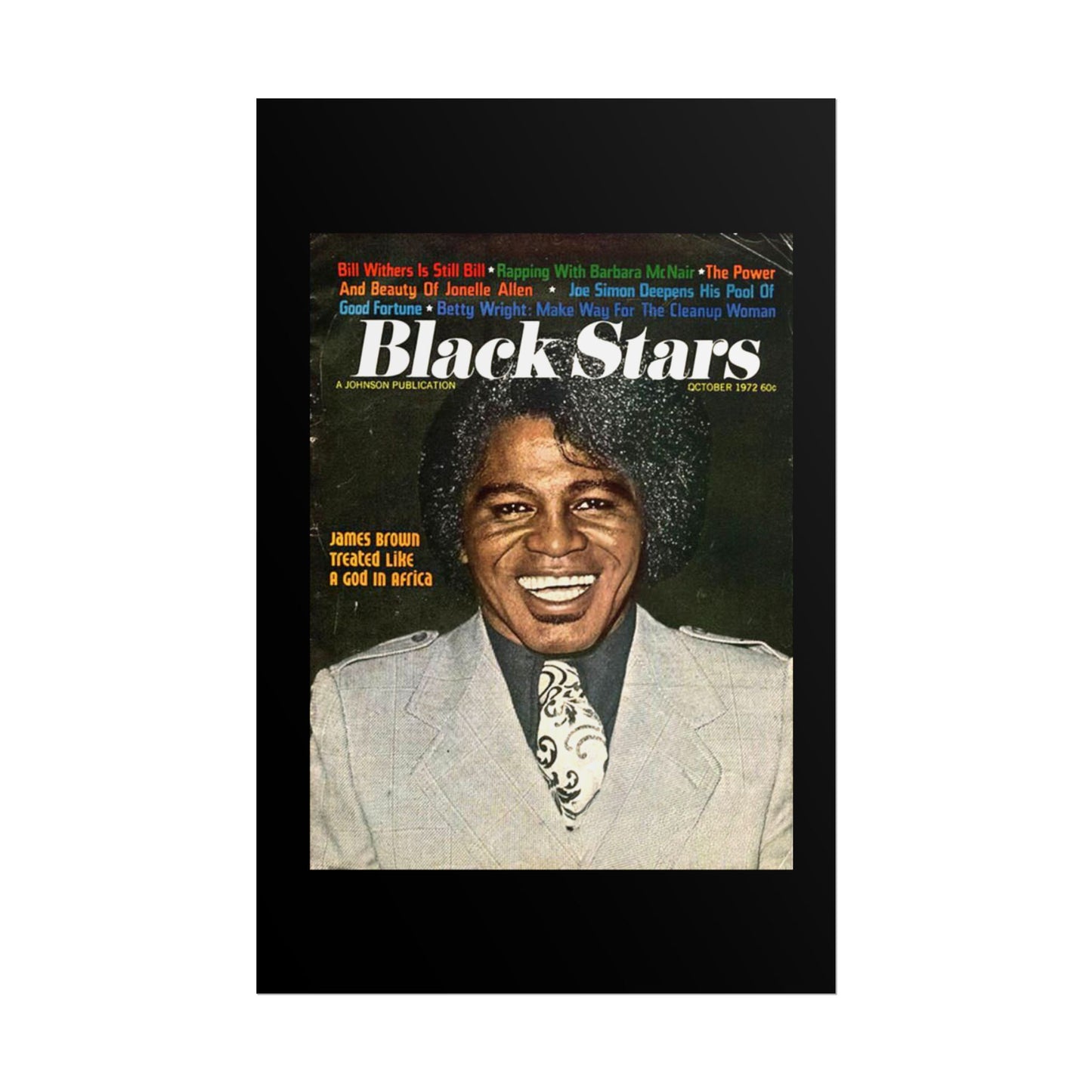 Rolled Posters - JAMES BROWN