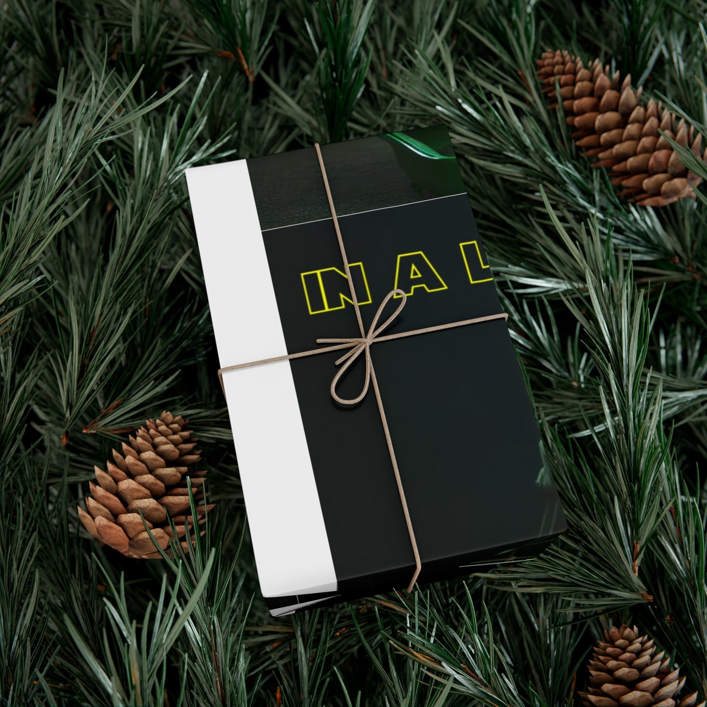 STAR WARS CAT IN A LITTER BOX FAR FAR AWAY Gift Wrap Papers