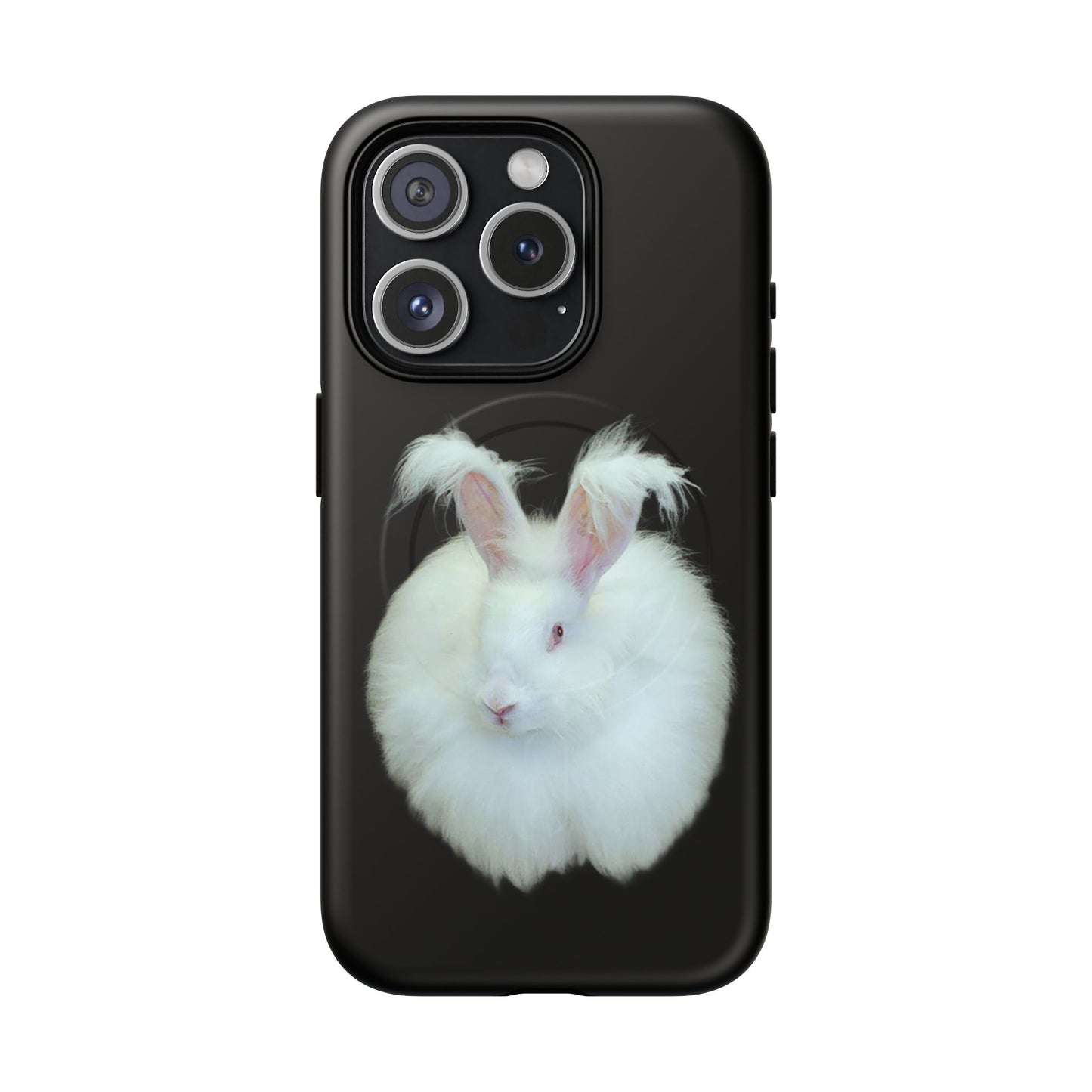 Angora Rabbit Tough Magnetic iPhone Cases