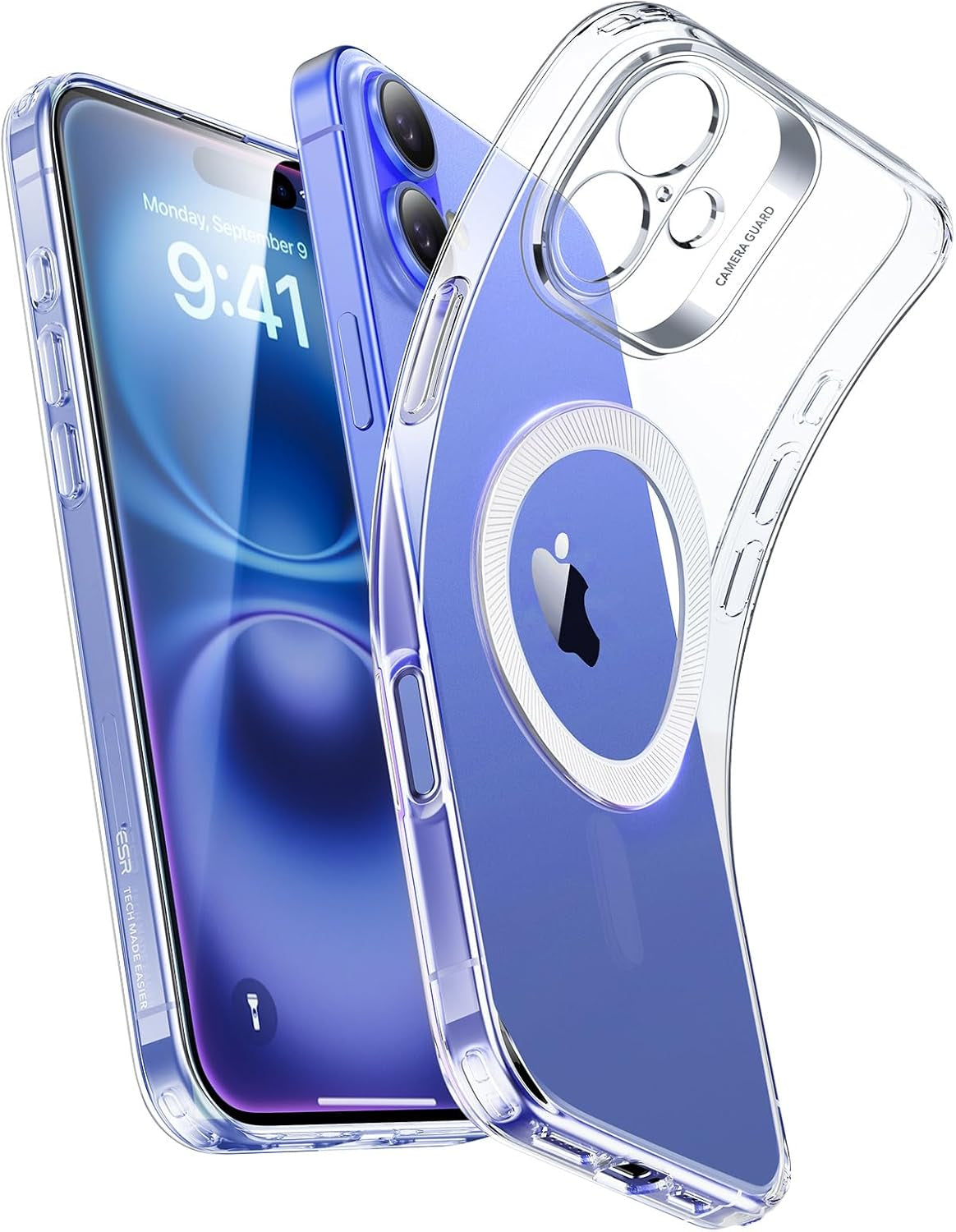 for Iphone 16E Case, for Iphone SE 4 Case Compatible with Magsafe, Camera Protection, Shockproof Thin Cover, Resists Yellowing Scratches, Magnetic Iphone Case for 16E, Zero Series,Frosted Black