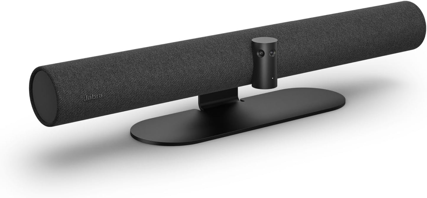 Panacast 20 4K Video Conferencing Camera - Flexible Plug & Play Personal Video Solution Computer Webcam with Ai-Powered 4K Ultra-Hd, Intelligent Zoom, and Lighting Optimization - Black