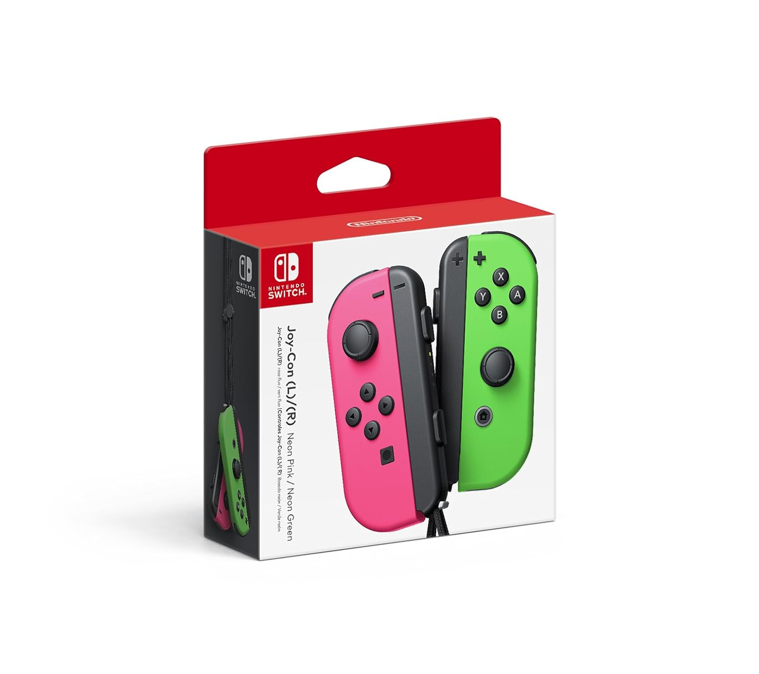 Neon Purple/ Neon Orange Joy-Con (L-R) - Switch