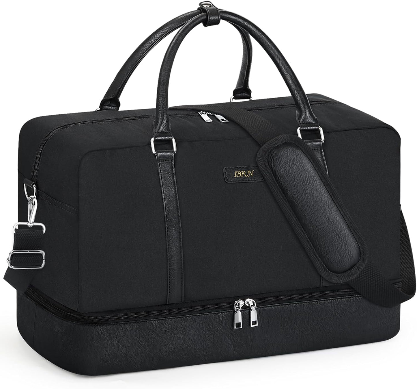 Weekender Bags for Women, 21" Weekender Travel Bag, Travel Duffle Bag with Shoe Compartment Carry on Overnight Duffel Bag for Weekend Travel Business Trip, 3PCS