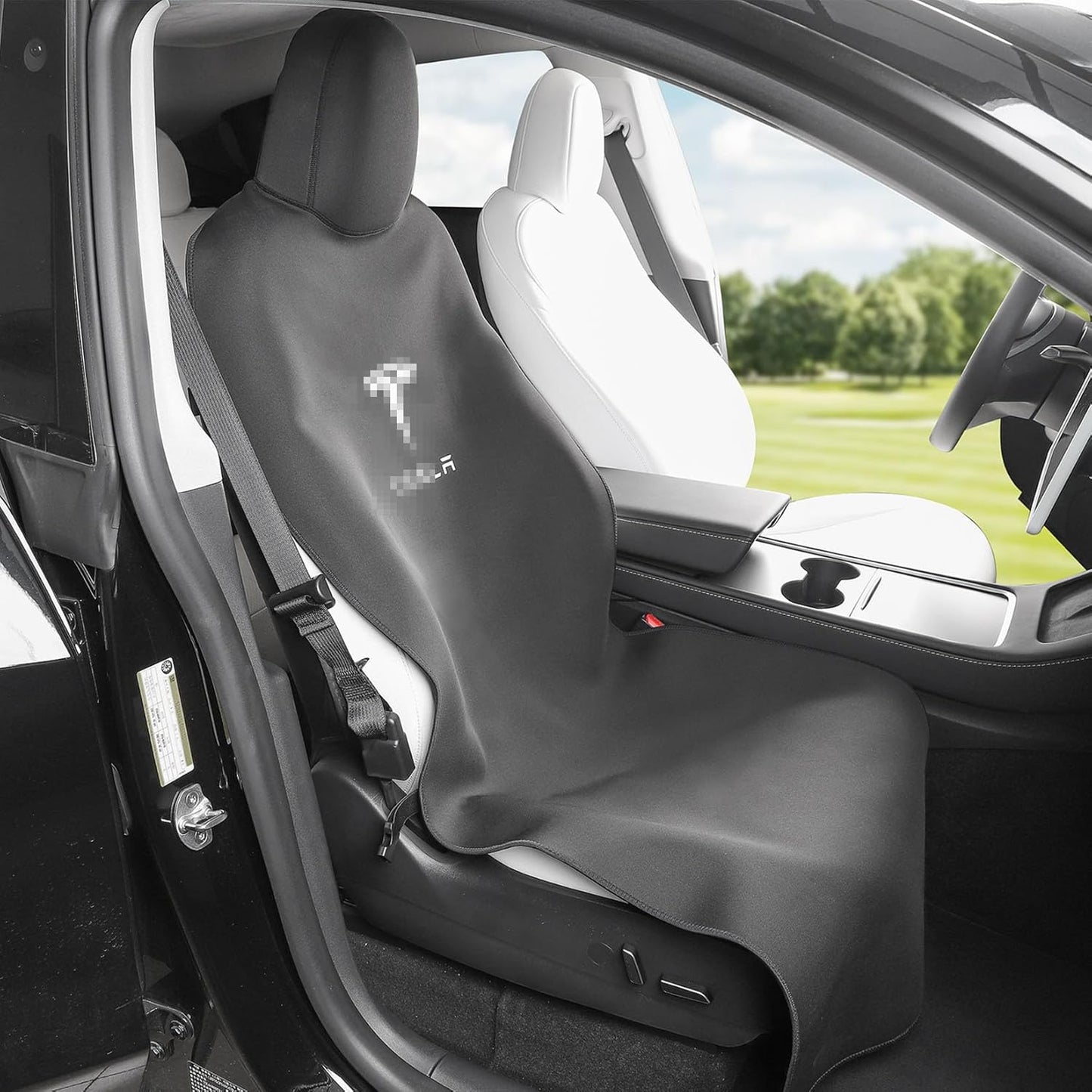 For Tesls Dog Seat Cover,Seat Protector for Tesla Model Y/3 Waterproof Child Seat Protect Accessories (1-Pack)