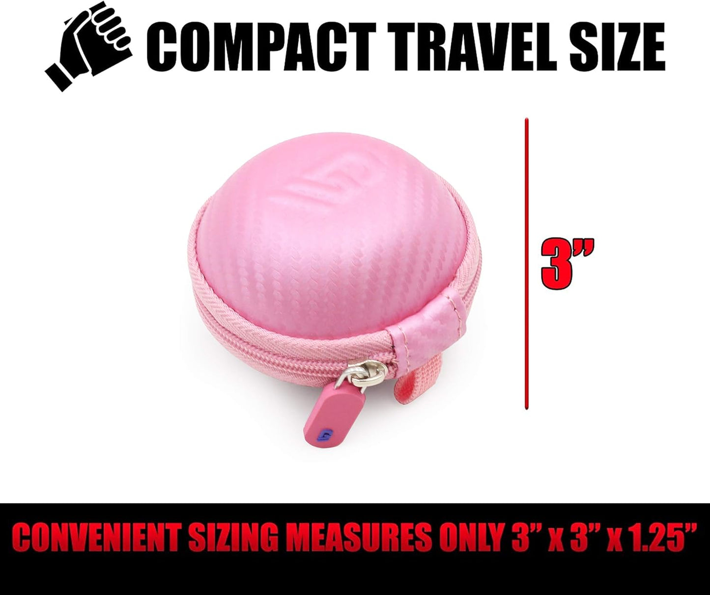 Pink Carry Case Compatible with Tamagotchi on Virtual Interactive Pet Game, Includes Compact Case Only ZOUSA
