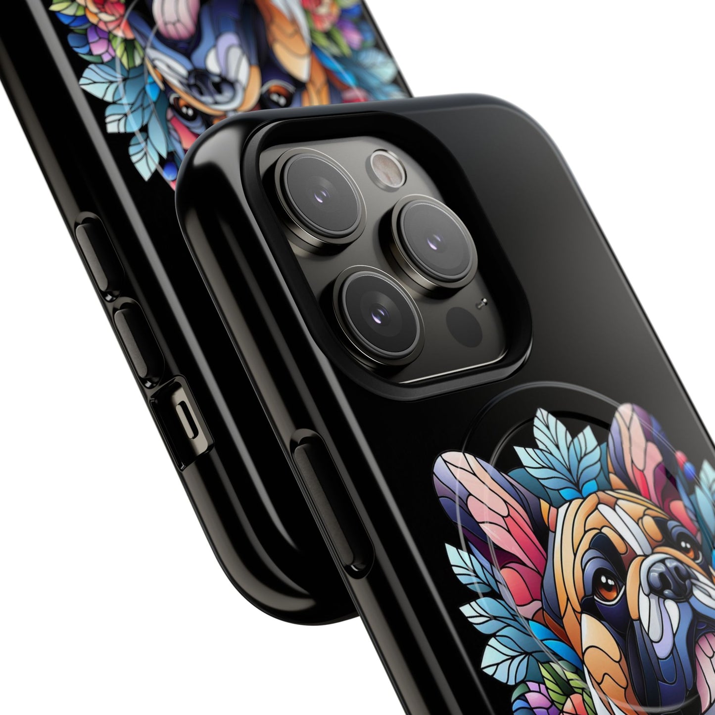 French Bulldog Stained Glass Tough Magnetic Cases