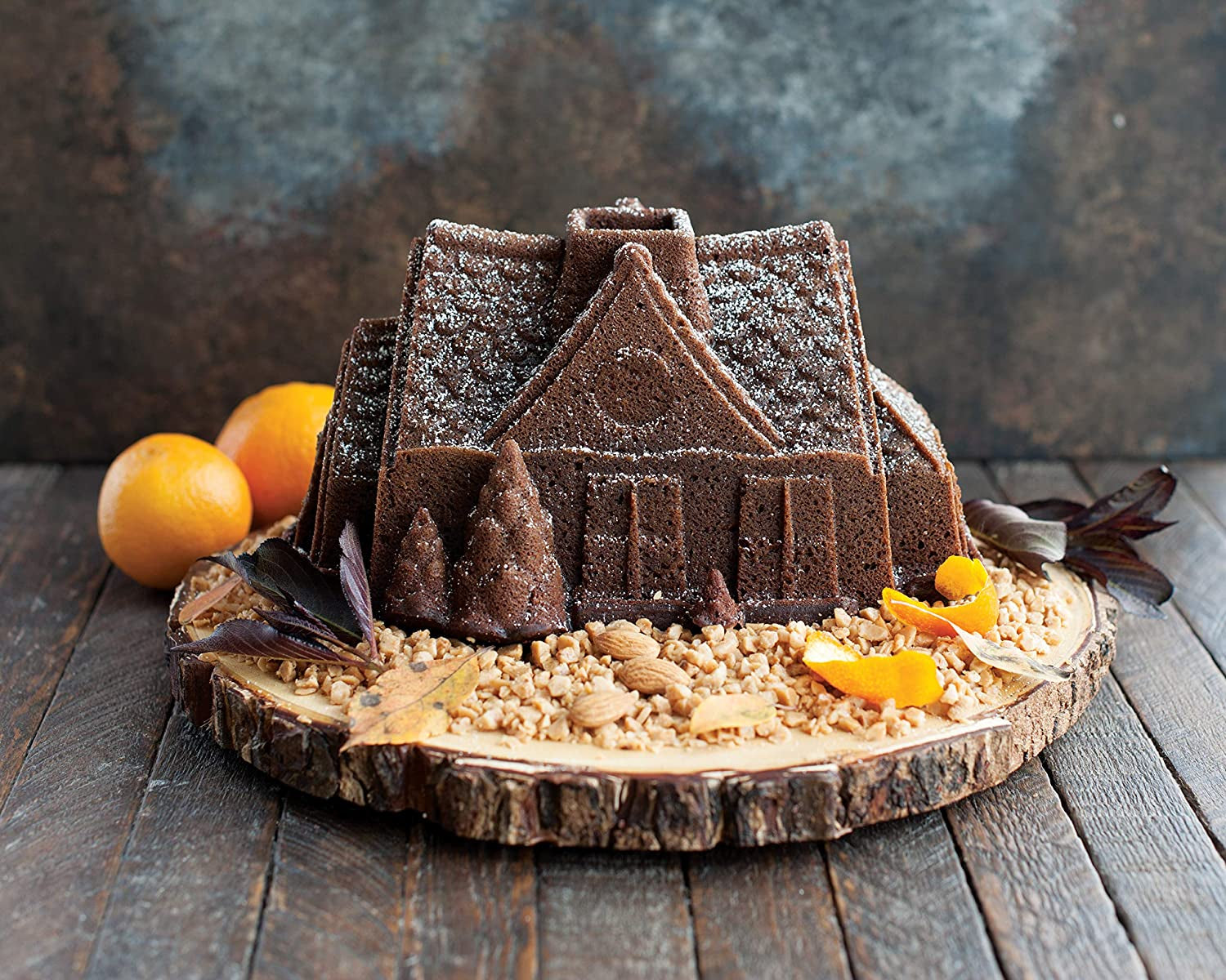 Gingerbread House Bundt Pan