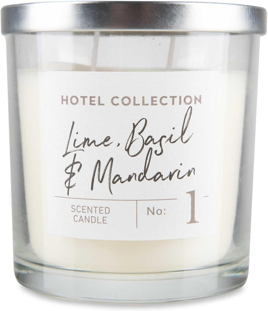 Hotel Collection No1 Lime Basil & Mandarin Candle 335G The White Lotus