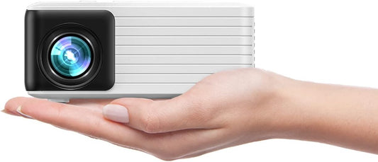 Mini Projector for Phone, Portable Small 1080P Full HD Supported for Ios/Android/Laptop, Videoprojector Y3 Compatible with Fire Stick, HDMI, USB, PS5, Xbox