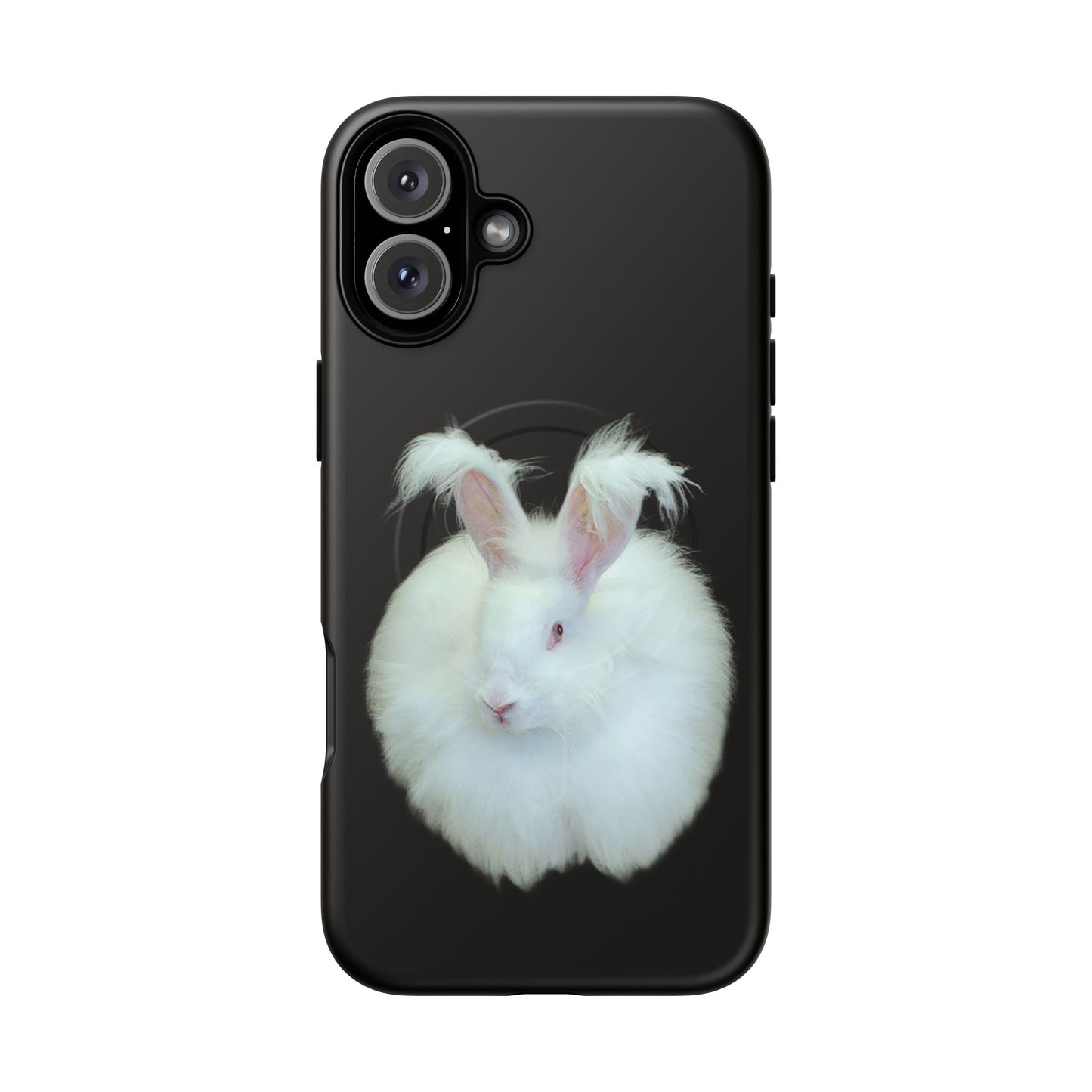 Angora Rabbit Tough Magnetic iPhone Cases