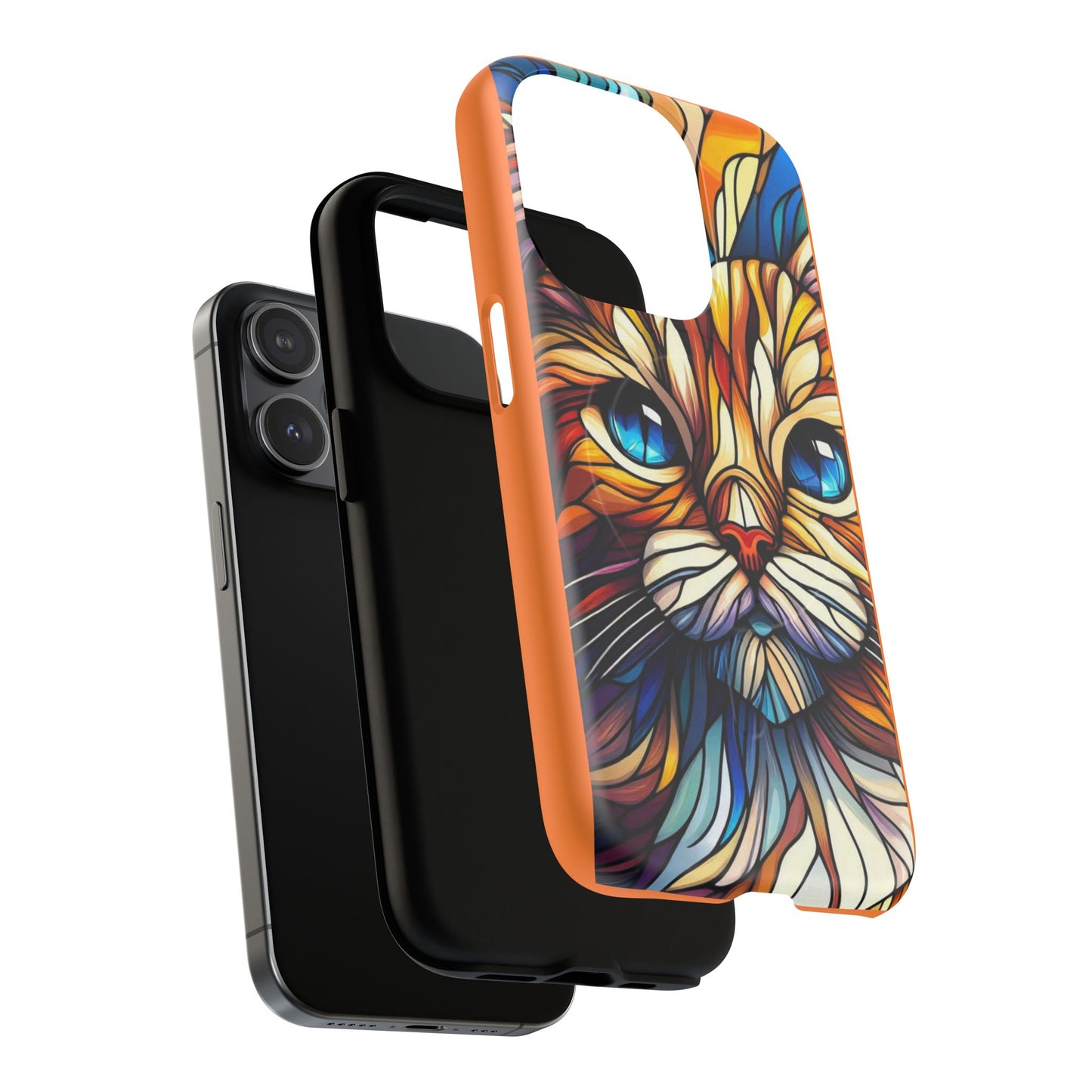 Scottish Cat Glass Magnetic Cases