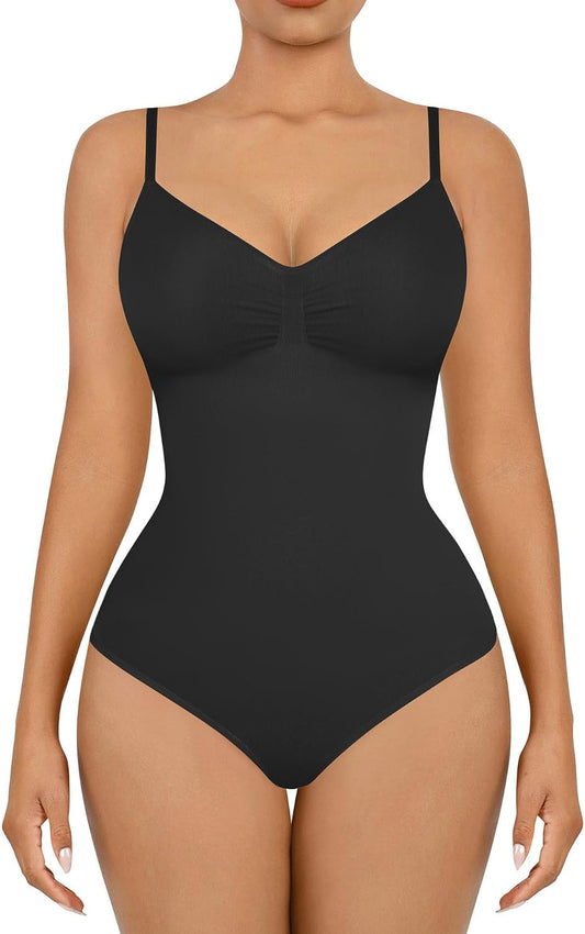 Shapewear Bodysuits for Women Tummy Control Seamless Sculpting Faja Body Shaper