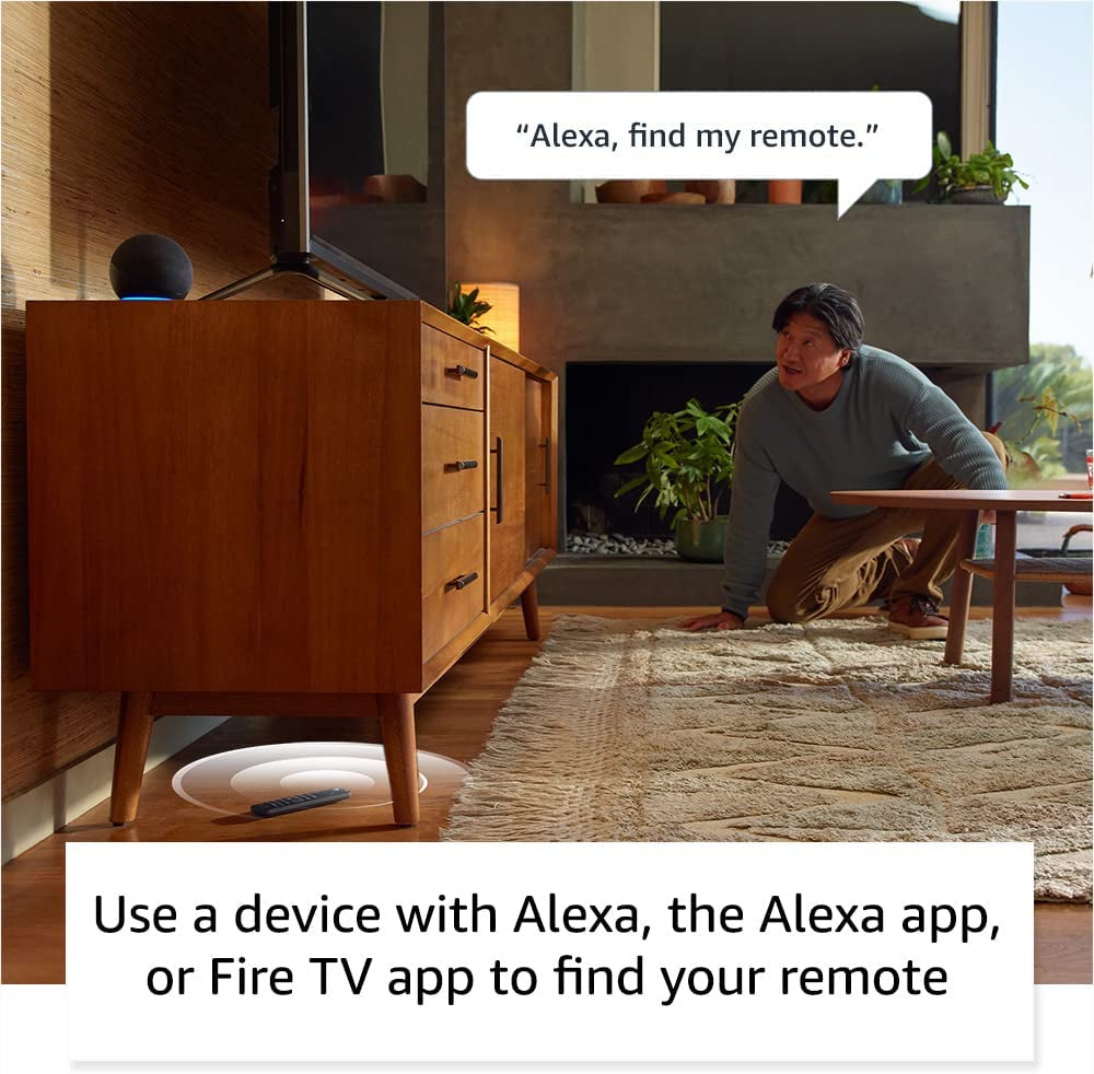 Fire TV Alexa Voice Remote Pro (Newest Model) with Remote Finder, TV Controls, and Backlit Buttons