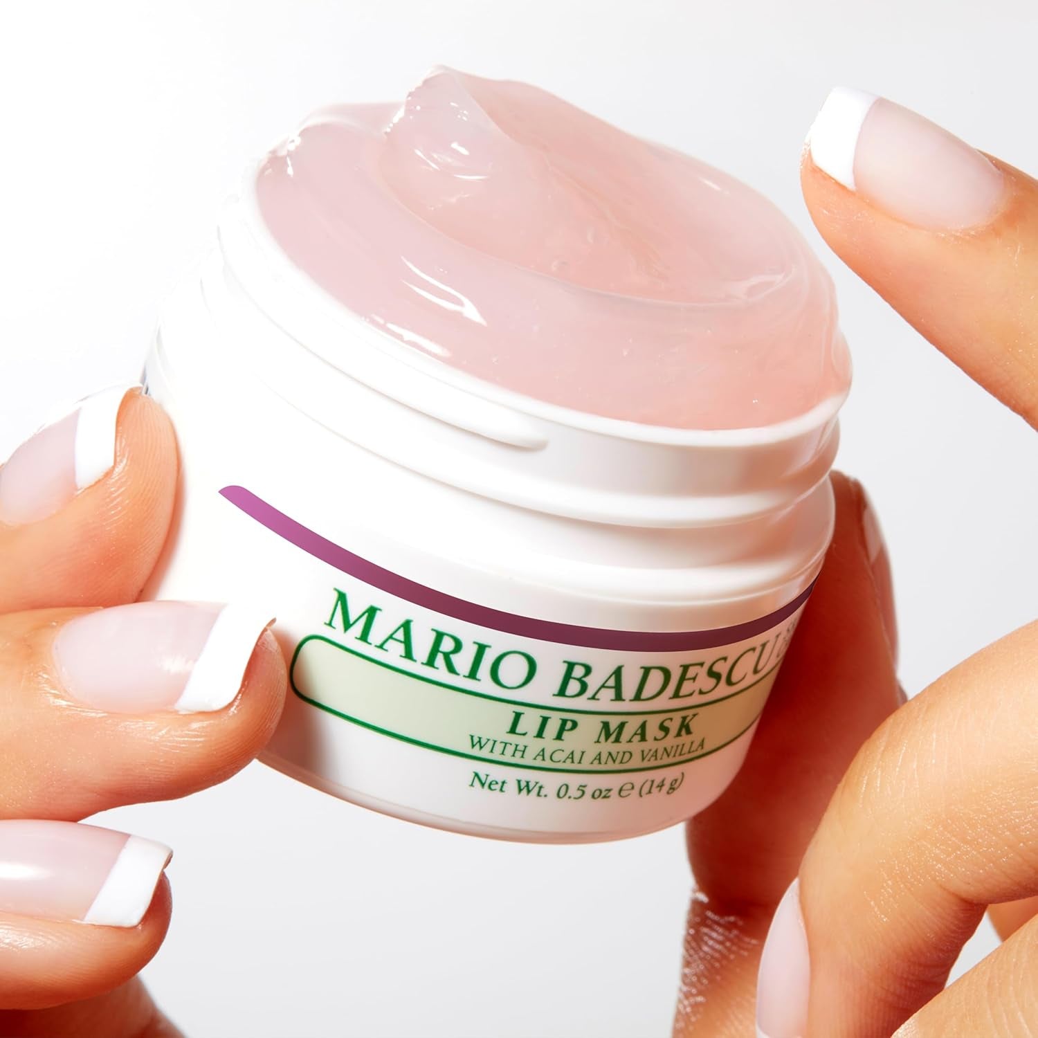 Lip Mask, Overnight Lip Treatment Enriched with Skin Softening Coconut Oil and Hydrating Shea Butter