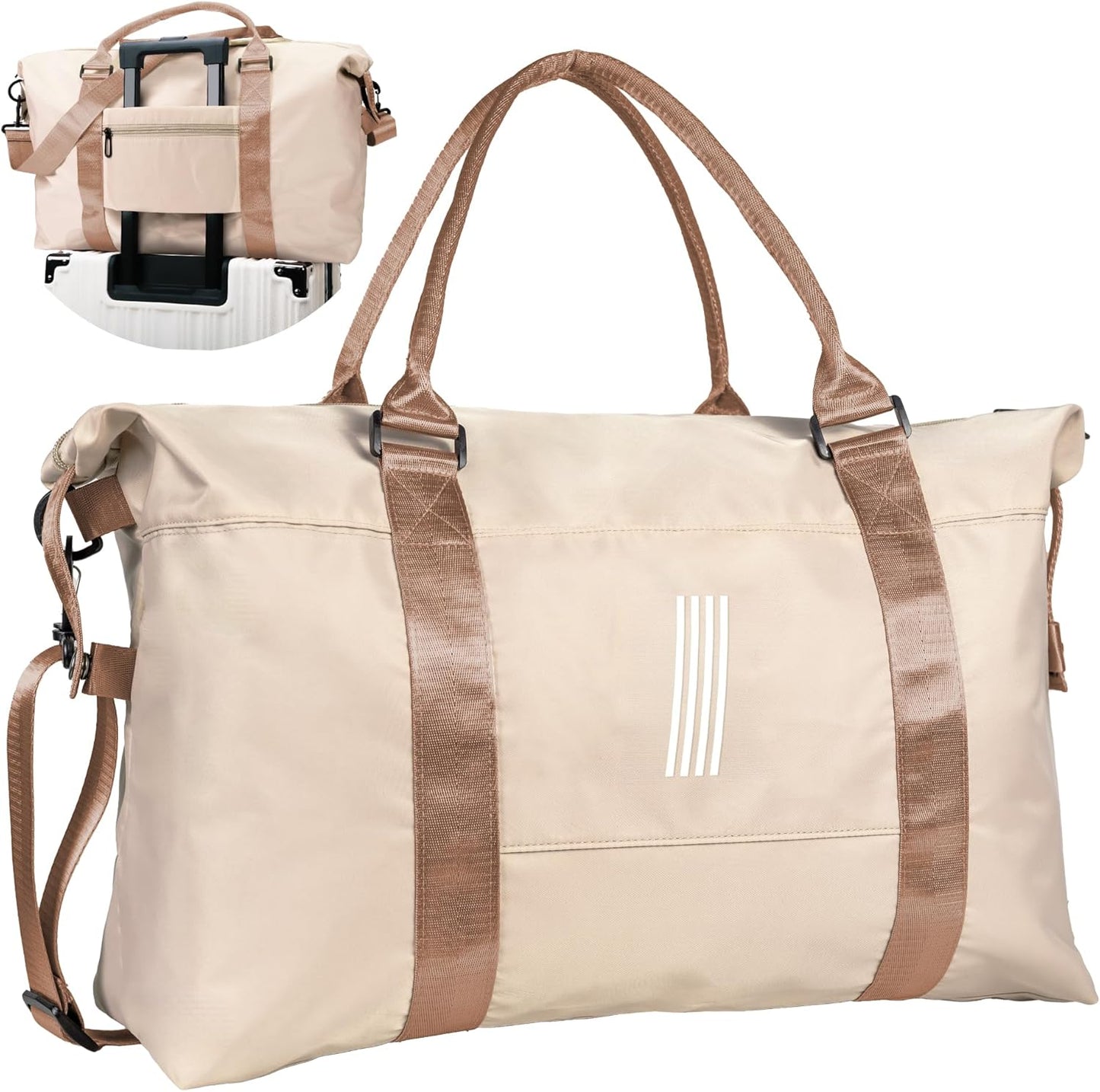 Gifts for Girls - 5 6 7 8 9 10 11 12 13 14 15 16 18 Year Old, Initial Travel Duffel Bag, Girl Personalized Bags, Kids Sports Bag, Monogram Overnight Bag for Kid, Gift for Friend (Letter B)