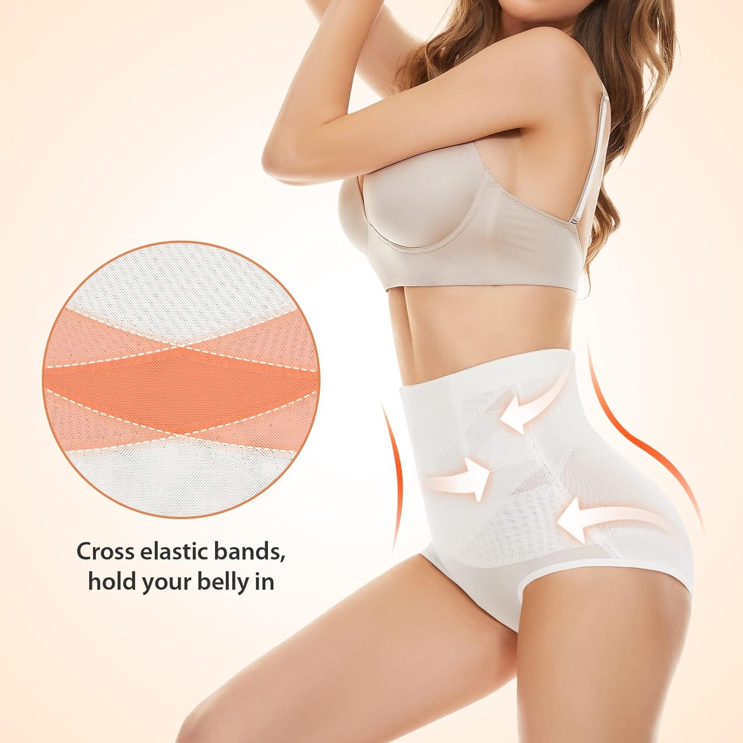 Tummy Control Shapewear for Women High Waisted Shapewear Panty Firm Control Soft Comfy Body Shaper for Women