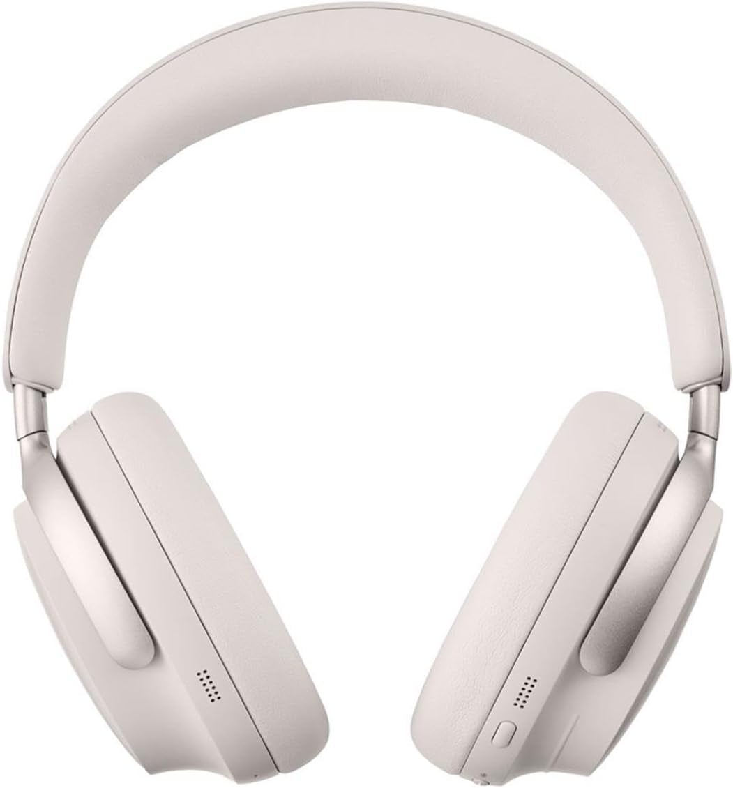 Quietcomfort Ultra Wireless Noise Cancelling Headphones with Spatial Audio, Over-The-Ear Headphones with Mic, up to 24 Hours of Battery Life (White Smoke)