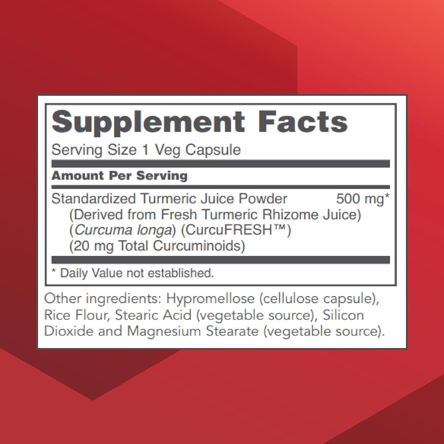 Curcufresh - 40X Absorption - Turmeric Juice Powder - with Curcuminoids - from Curcuma Longa - Vegan & Non-Gmo - 60 Veg Capsules TLBH