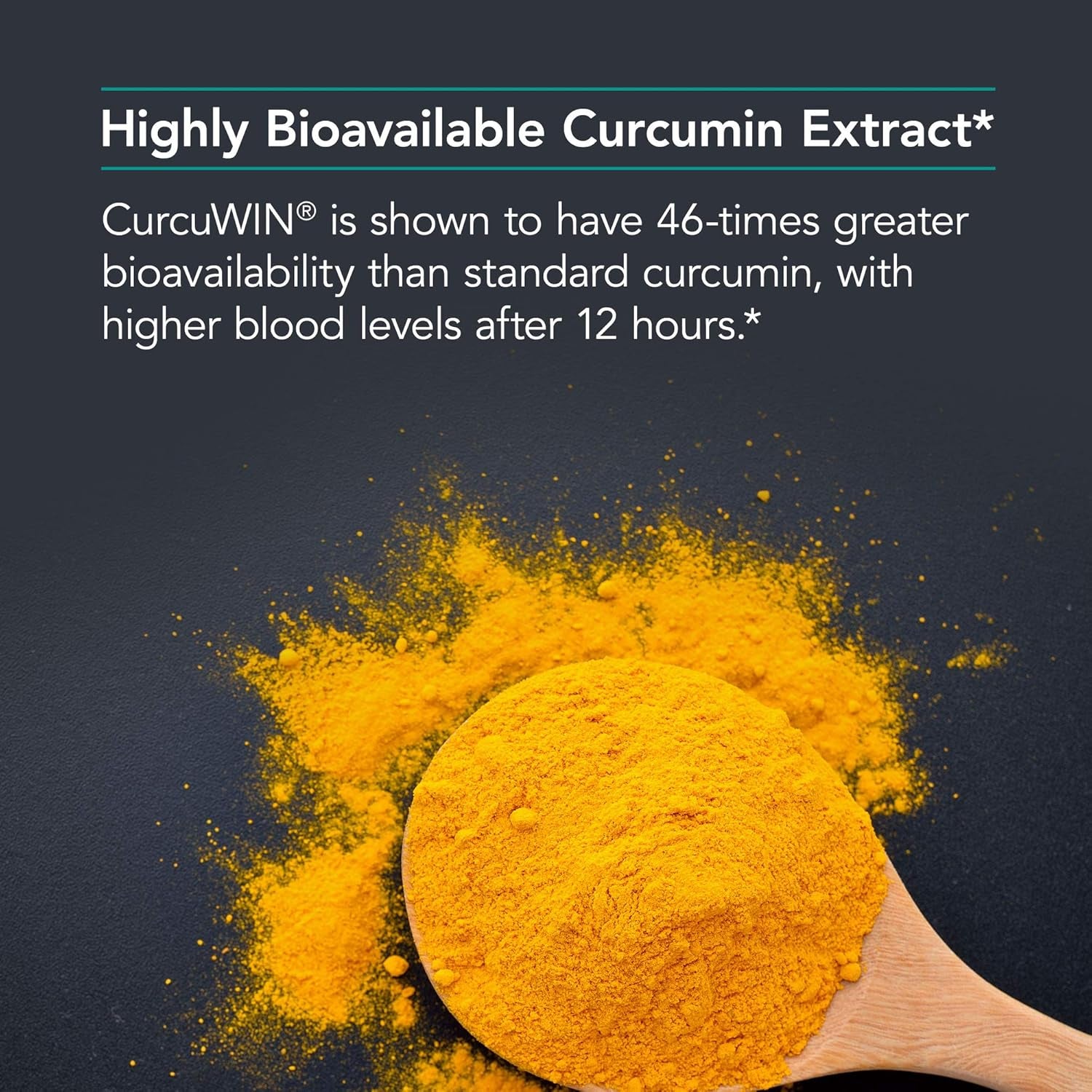 Curcuwin 500 Supplement - Turmeric Extract, Curcumin, Organic, Curcuma Longa, Pure, Bioavailable, 500Mg Vegetarian Capsules - 60 Count TLBH