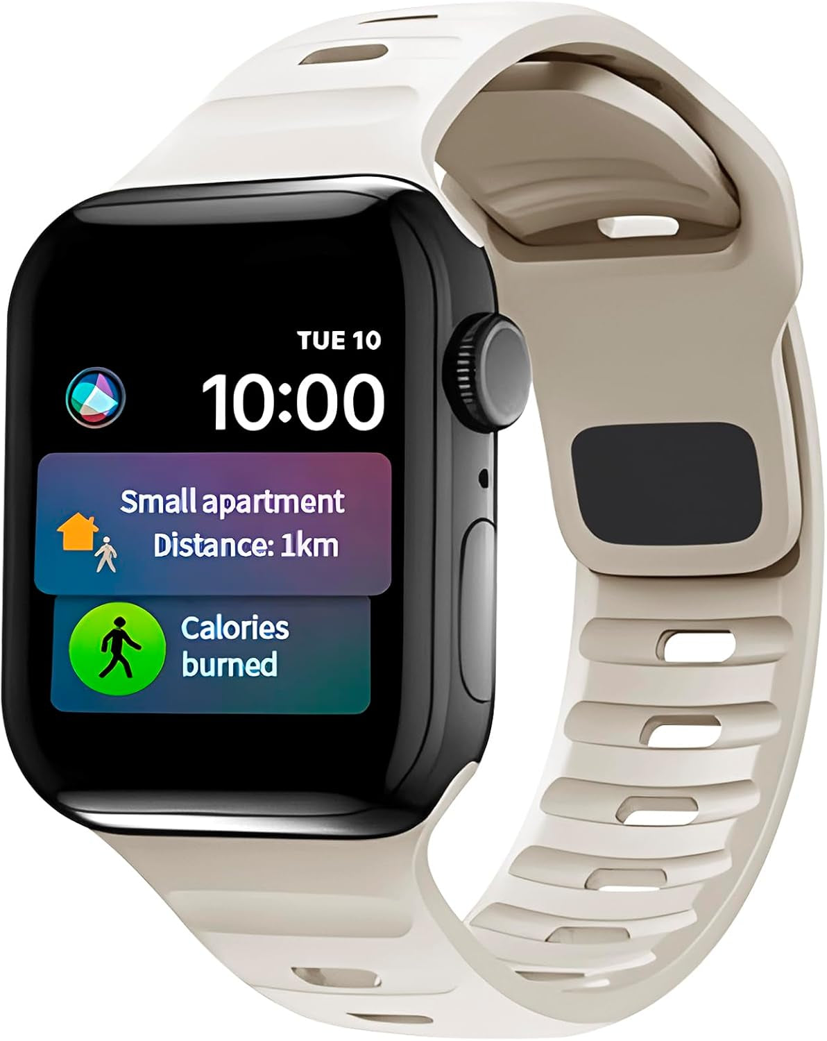 Sport Band Compatible with Apple Watch 38Mm 40Mm 41Mm 42Mm 44Mm 45Mm 49Mm Waterproof Silicone Strap Suitable for Men and Women Multi Color Available