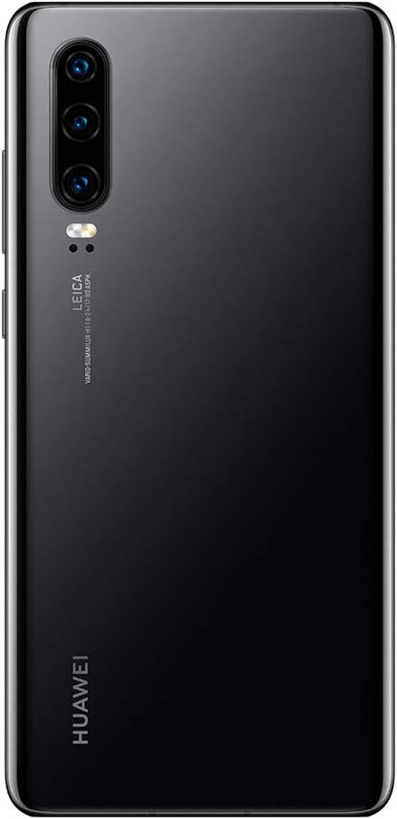 P30 128GB+6GB RAM (ELE-L29) 6.1" LTE Factory Unlocked GSM Smartphone (International Version) (Black) (Renewed)