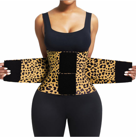 Waist Trainer Belt Waist Cincher Trimmer Ab Belt Tummy Control Body Shaper with Triple Wrap Women and Men