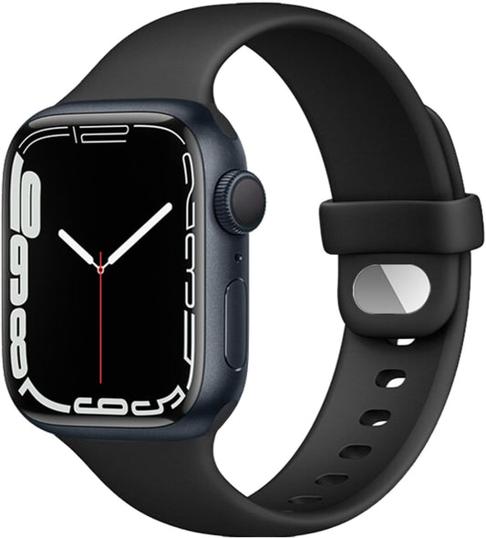 Sport Band Compatible with Apple Watch Bands 38Mm 42Mm 40Mm 44Mm, Soft Silicone Replacement Strap