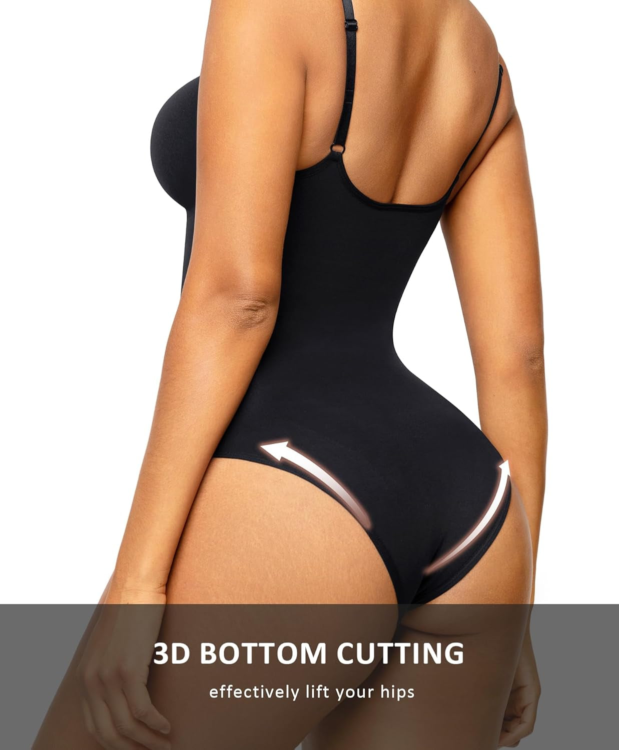 Shapewear Bodysuit Sculpting Tummy Control Body Shaper for Women Seamless plus Size Butt Lifting Shaper