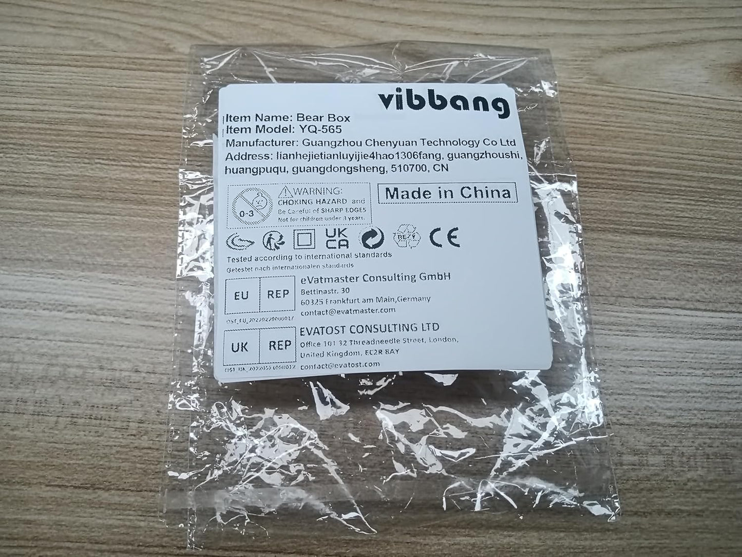 Pocket Bear in Tin Box, Pocket Hug Plush Toys, Stuffed Animad Bear Doll, Little Brown Bear, Good Luck Gifts, First Day at School Gift, Inspirational Positive Ornaments Gift for Kids Friend UK