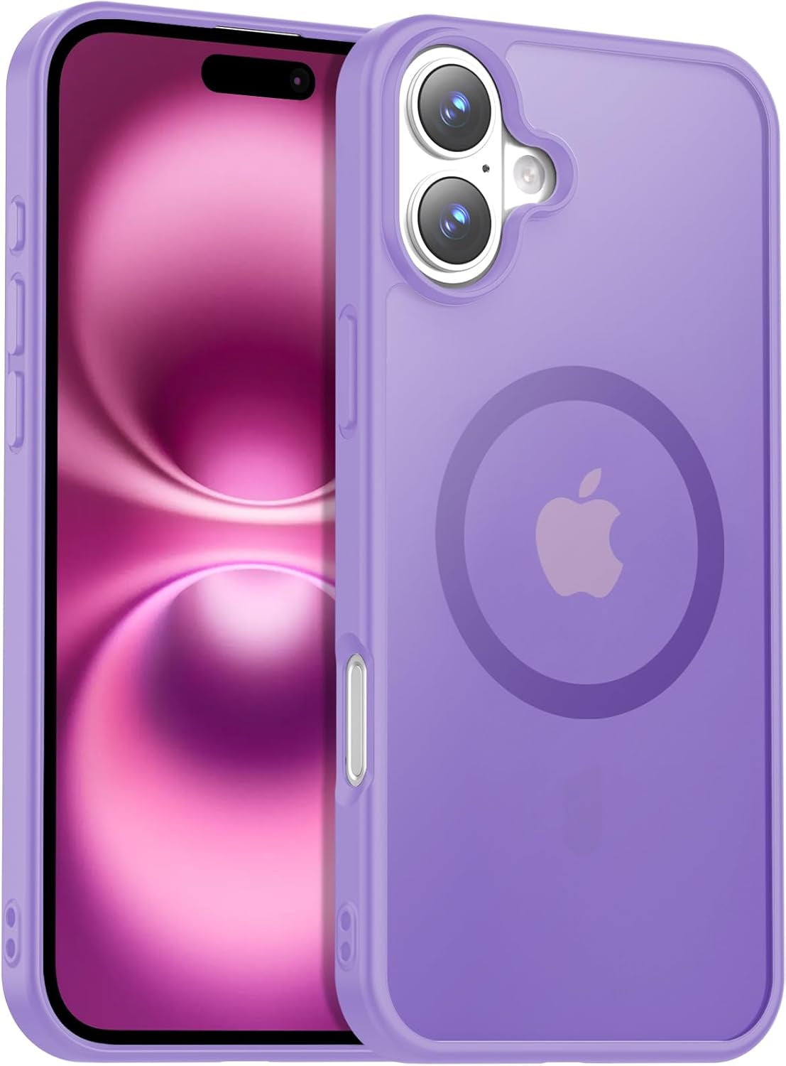 for Iphone 16E Case, [Compatible with Magsafe][Anti-Yellowing][Military-Grade Protection] Shockproof Slim Magnetic Phone Sleeve for Iphone 16E 6.1'', Clear