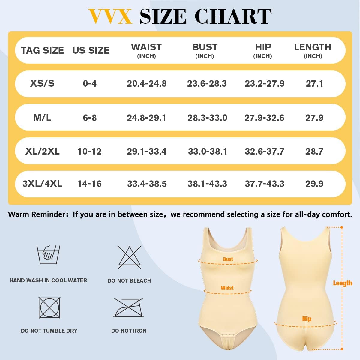 Bodysuit for Women - Tummy Control Seamless Tops Compression Butt Lifting Shapewear Bodysuits