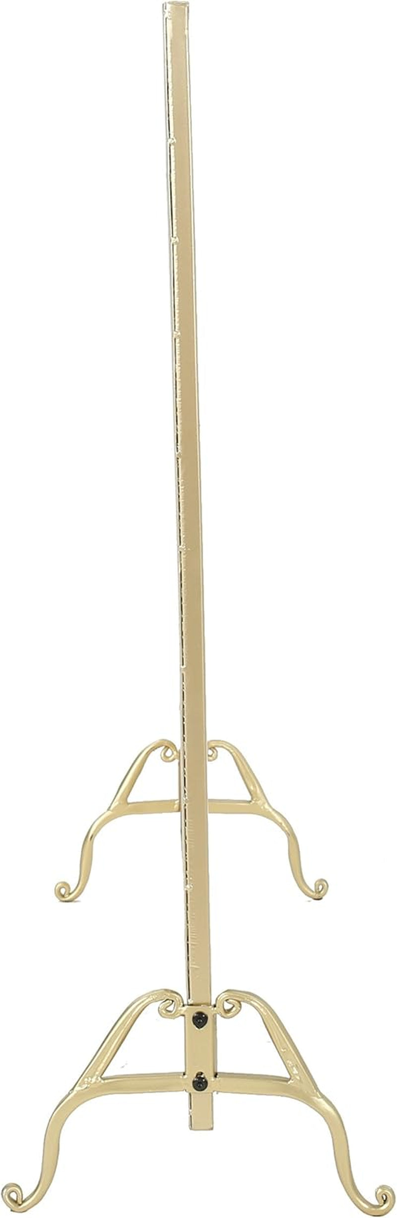 Josette Single Panel Iron Fireplace Screen, Gold