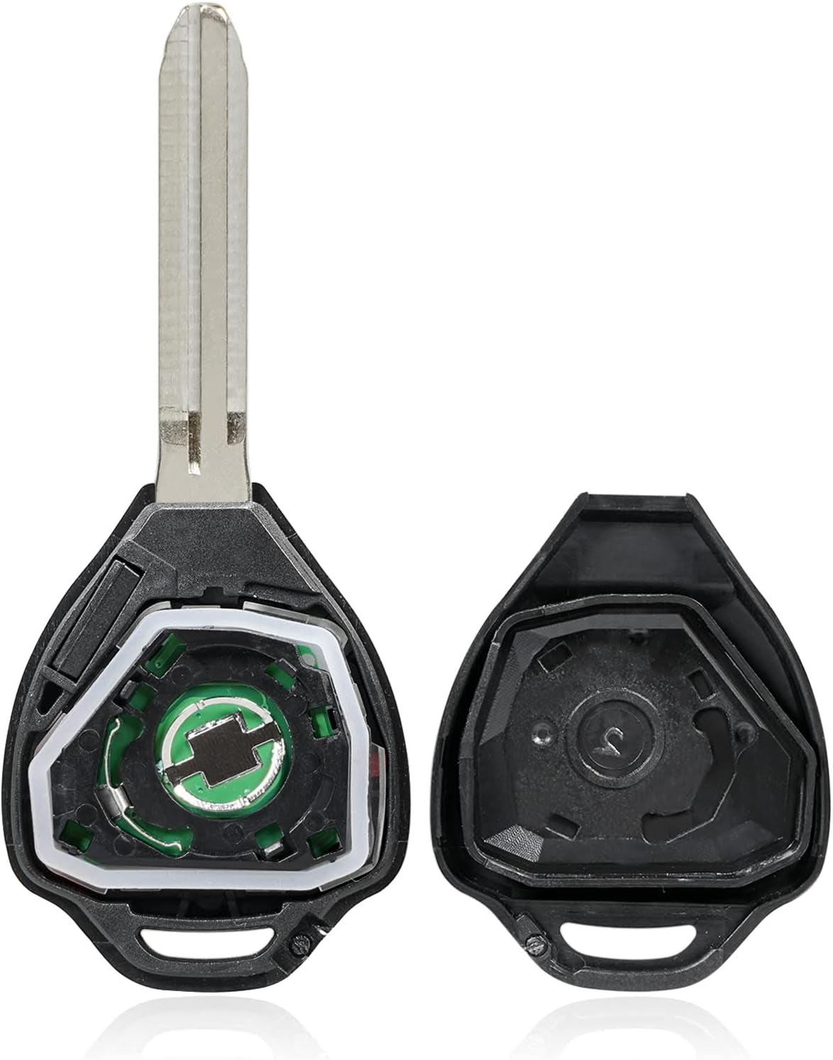 Keyless Entry Remote Replacement Key Fob Fit for Toyota Rav4 2006-2010/Scion XB 2008-2013 Vehicles That Use HYQ12BBY with 4D67 Chip (2 Pack)