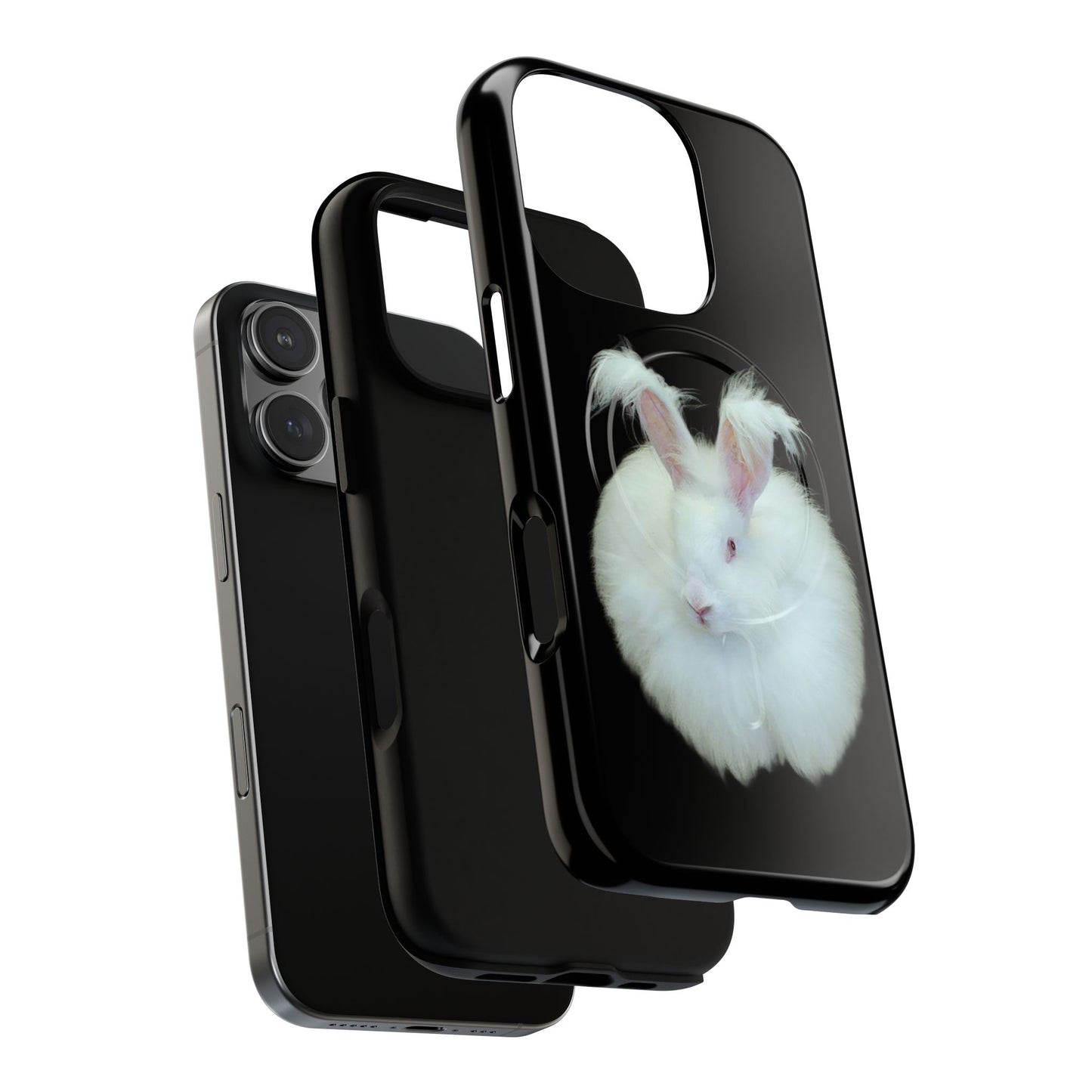 Angora Rabbit Tough Magnetic iPhone Cases